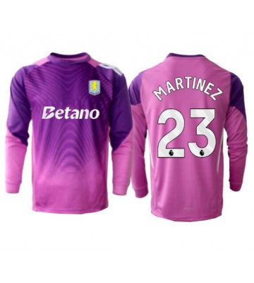 Aston Villa Emiliano Martinez #23 Målvakt Tredjetröja 2025-26 Långärmad